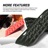 X-BULL Recovery tracks Sand tracks KIT Carry bag mounting pin Sand/Snow/Mud 10T 4WD-OLIVE Gen3.0 - Side View