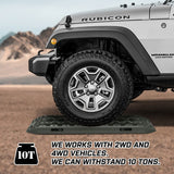 X-BULL Recovery tracks Sand tracks KIT Carry bag mounting pin Sand/Snow/Mud 10T 4WD-OLIVE Gen3.0 - Rear View
