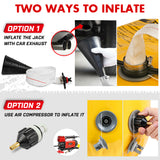 X-BULL Exhaust Jack Recovery Jack Air Bag Multi Layer Truck Rescue Kit 4x4 4WD 10 Units - Rear View