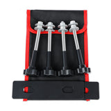 X-BULL Recovery Tracks Roof Rack Mounting Kit with Fixing Pins and Brackets for 4WD Vehicles