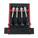 X-BULL Recovery Tracks Roof Rack Mounting Kit with Fixing Pins and Brackets for 4WD Vehicles