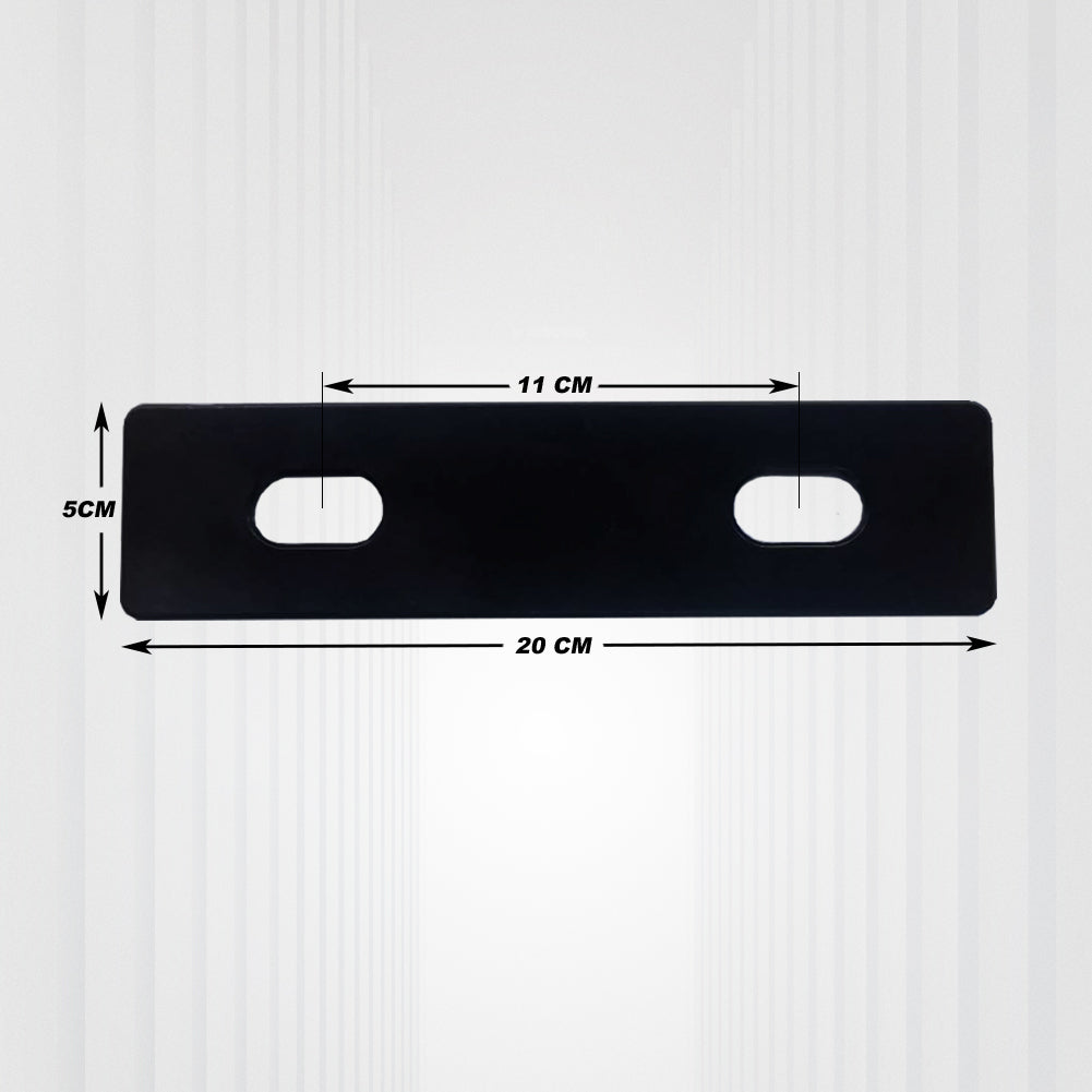 X-BULL Recovery Tracks Roof Rack Mounting Kit with Fixing Pins and Brackets for 4WD Vehicles