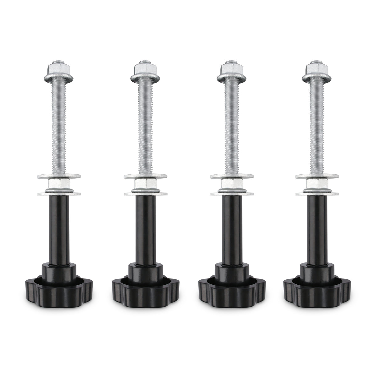 X-BULL Recovery Tracks Roof Rack Mounting Kit with Fixing Pins and Brackets for 4WD Vehicles