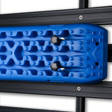 X-BULL Recovery Tracks Roof Rack Mounting Kit with Fixing Pins and Brackets for 4WD Vehicles - Top-Down View