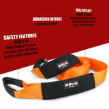 X-BULL Winch Recovery Kit Recovery tracks /Snatch Strap Off Road 4WD - Rear View