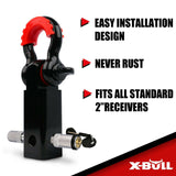 X-BULL Winch Recovery Kit Recovery tracks /Snatch Strap Off Road 4WD - Extra Image
