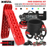 X-BULL Ultimate 4WD Recovery Kit: Kinetic Recovery Rope, Snatch Strap, Recovery Tracks & Accessories