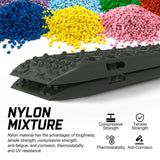 X-BULL Recovery tracks / Sand tracks / Mud tracks / Off Road 4WD 4x4 Car 2 Pairs Gen 3.0 - Olive - Side View