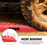 X-BULL Recovery tracks Sand Trucks Offroad With 4PCS Mounting Pins 4WD Gen 2.0- red - Extra Image