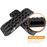 X-BULL Recovery tracks Sand Trucks Offroad With 4PCS Mounting Pins 4WDGen 2.0 - Black - Extra Image