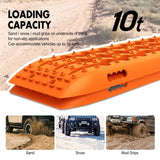 X-BULL Recovery tracks Sand Trucks Offroad With 4PCS Mounting Pins 4WDGen 2.0 - Top-Down View