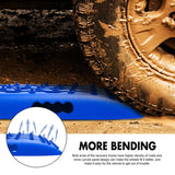 X-BULL Recovery tracks Sand Trucks Offroad With 4PCS Mounting Pins 4WDGen 2.0 - blue - Low Angle