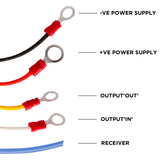 X-BULL Dual Wireless Winch Remote Control System - 150ft Range for 12V Vehicles - Low Angle