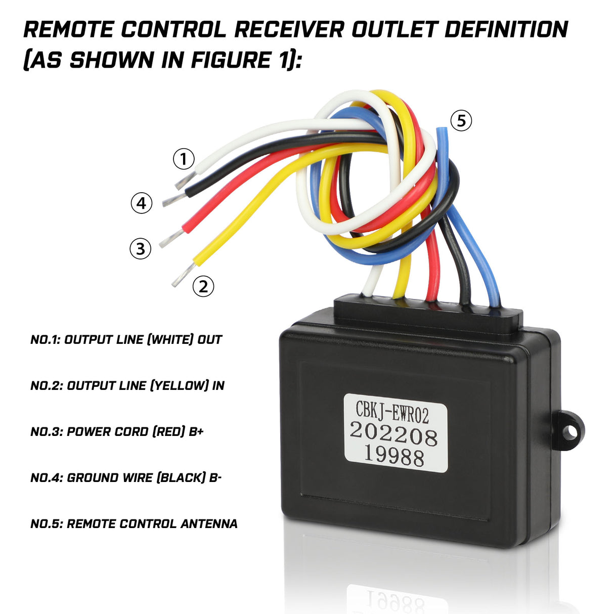 X-BULL 500A 12V Winch Solenoid Relay with 150ft Dual Wireless Remote Control