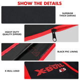X-BULL Heavy-Duty 4x4 Recovery Tracks Storage Bag - Black Nylon - Top-Down View