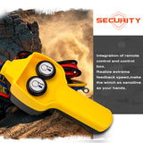 ZESUPER Electric Winch 2500LBS/1134KG 12V 15.2M Steel Cable ATV UTV 4WD 4X4 Boat - 45-Degree Angle