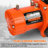 ZESUPER 14500lbs Electric Winch 12V Synthetic Rope Wireless Remote 4X4 4WD Car