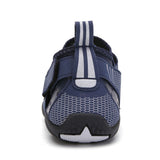 Men Women Water Shoes Barefoot Quick Dry Aqua Sports Shoes - Blue Size EU40 = US7 - Side View