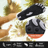 Men Women Water Shoes Barefoot Quick Dry Aqua Sports Shoes - Grey Size EU40 = US7 - 45-Degree Angle
