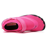 Women Water Shoes Barefoot Quick Dry Aqua Sports Shoes - Pink Size EU37 = US4 - Rear View