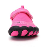Women Water Shoes Barefoot Quick Dry Aqua Sports Shoes - Pink Size EU38 = US5 - 45-Degree Angle