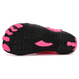 Kids Water Shoes Barefoot Quick Dry Aqua Sports Shoes Boys Girls - Pink Size Bigkid US4 = EU36 - 45-Degree Angle