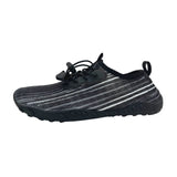 Water Shoes for Men and Women Soft Breathable Slip-on Aqua Shoes Aqua Socks for Swim Beach Pool Surf Yoga (Black Size US 8.5) - Low Angle