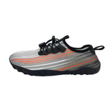 Water Shoes for Men and Women Soft Breathable Slip-on Aqua Shoes Aqua Socks for Swim Beach Pool Surf Yoga (Grey Size US 7.5) - Low Angle