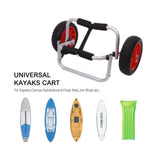 Kayak Boat Carrier Tote Trolley Cart Transport SUP Foldable Cart - Front View