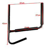 2Pcs Kayak Wall Rack Carrier Canoe Paddle Surfboard Holder Wall Mount Shelf - 45-Degree Angle