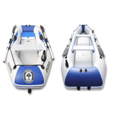 2.3M Inflatable Boat Laminated Wear Resistant Fishing Boat - Front View