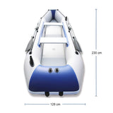 2.3M Inflatable Boat Laminated Wear Resistant Fishing Boat - Side View