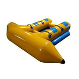 Inflatable 4 Person/Seat Towable Boat  Flying Fish Blower - Front View