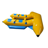 Inflatable 4 Person/Seat Towable Boat  Flying Fish Blower - Side View