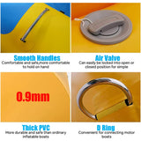 Inflatable 4 Person/Seat Towable Boat  Flying Fish Blower - Low Angle