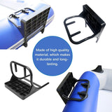 Boat Motor Mount Bracket Inflatable Fishing Boat Outboard Motor Stand - Rear View