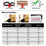 Men's Sneakers Barefoot Lightweight Shoes(Red Size US10.5=US45 ) - Rear View