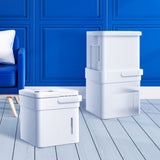 Midea Cube dehumidifier with smart wi-fi, 12L tank for up to 20L per day dehumidification MDDM20 - Front View