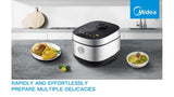 Midea 5L Rice Cooker - Close-Up Angle