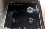 Gas Glass Cooktop 60cm Black - Extra Image