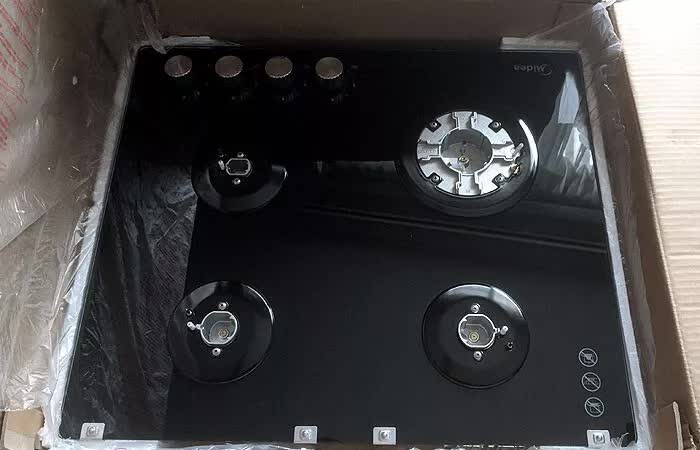 Gas Glass Cooktop 60cm Black, image 9