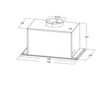 Undermount Rangehood 90cm - Side View