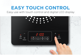 Portable Induction Cooker - Low Angle