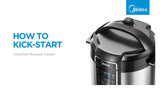 5.7L Pressure Cooker - Low Angle