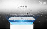 Midea Portable Air Conditioner Cooling Only 2.5 kW - Top-Down View