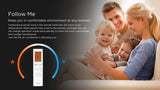 Midea Portable Air Conditioner Cooling 4KW - 45-Degree Angle