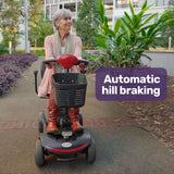 EQUIPMED Mobility Scooter Electric Motorised Power Portable 4 Wheel Folding - Extra Image