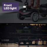 EQUIPMED Mobility Scooter Electric Motorised Power Portable 4 Wheel Folding - Extra Image