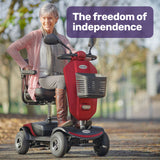 EQUIPMED Mobility Scooter For Elderly Motorized Electric Older Adults 4 Riding - Side View