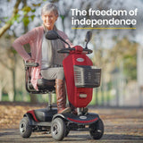 EQUIPMED Mobility Scooter For Elderly Motorized Electric Older Adults 4 Riding - Front View
